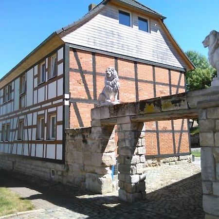 Mario'S Fachwerkhaus Am Huy Villa Exterior foto